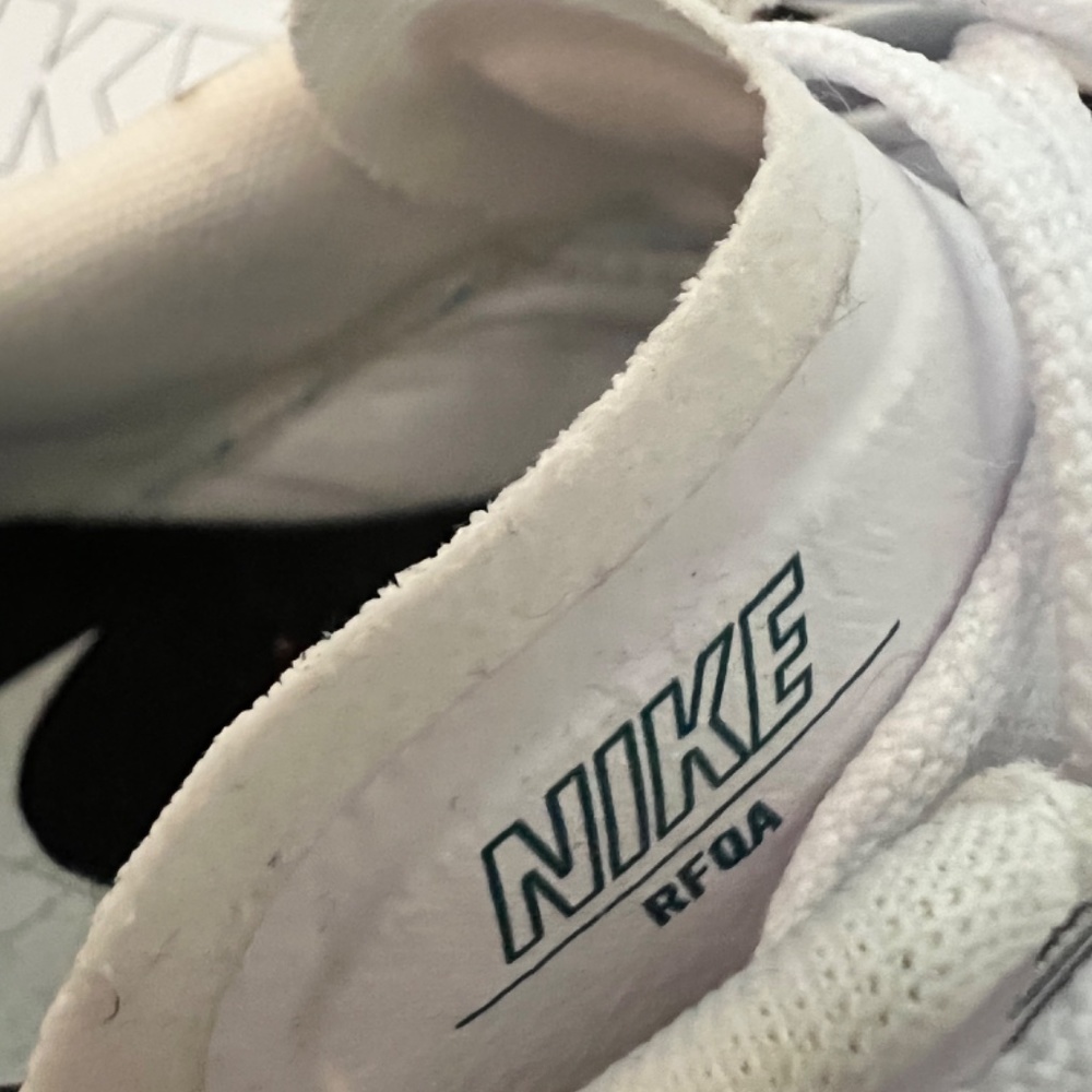 Custom RainforestQA Nike Air Zoom - Greenish blue Check - Like New - Picture 2 of 2